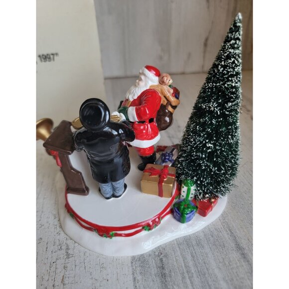 Dept 56 54899 Santa comes to Town, 1997 Snow village accessory - Picture 5 of 8